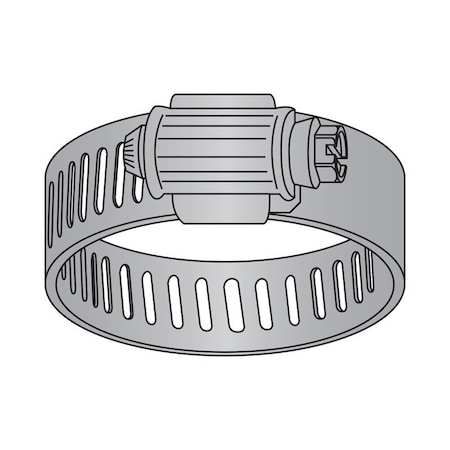 Heritage Industrial Hose Clamp, Gen Purp, SAE No 20 ZC/SS HCGP-P43-020-500